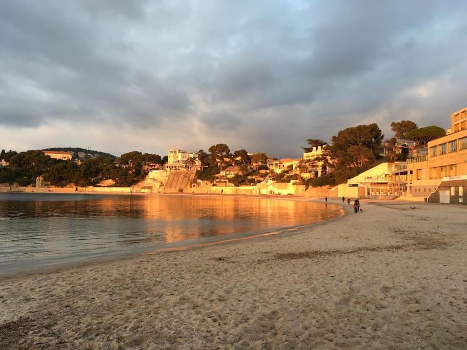 Au Coeur Et Au Calme De Bandol, Parking Et Climatisation 아파트 외부 사진